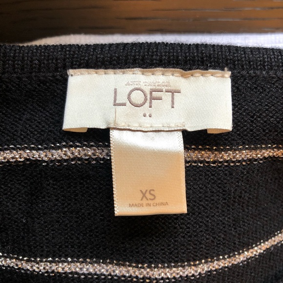 LOFT long sleeve sweater dress - Picture 3 of 4